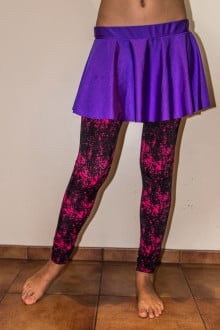 Purple skirt