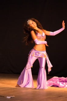 Purple fusion costume