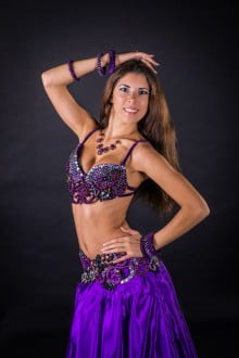 Purple costume