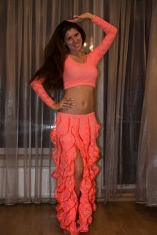 Training set (lace skirt + top)