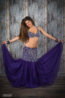Purple costume