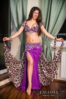 Purple-leo costume