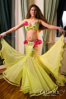 Lime costume