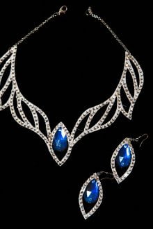 Necklace + earrings design #3