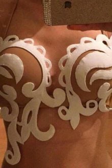 Belt + bra for decoration