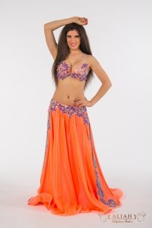 Coral purple costume
