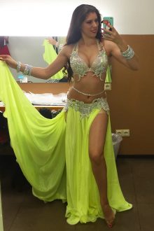 Lime costume