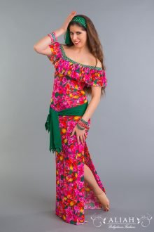 Tulips folk dress