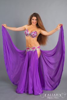 Purple pink costume
