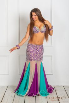 Mint purple costume