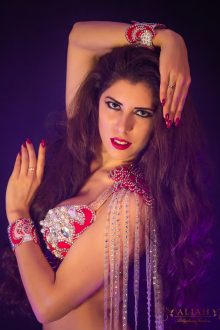 Crystal red costume