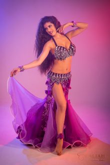 Purple crystal costume
