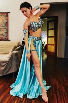 Mint crystal costume