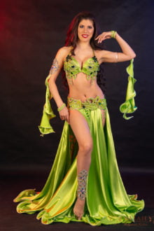 Green costume