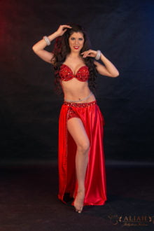 Red crystal costume