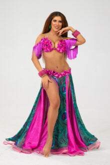 Pink peacock costume