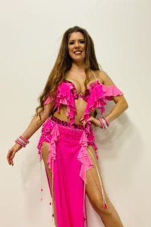 Barbie pink costume