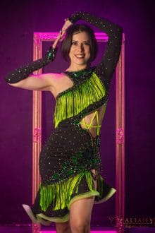 Emerald dress